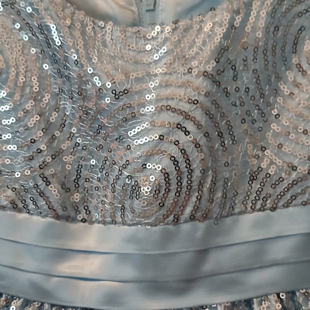 American Princess Blue Sequin Dress - Picture 2 of 6